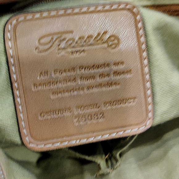 Fossil Shoulder Bag Woven Vintage - Picture 8 of 12